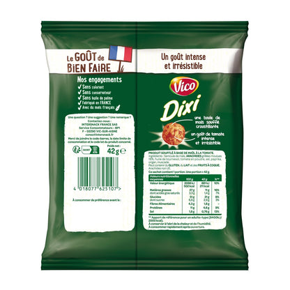Biscuits Soufflés Tomate DIXI VICO