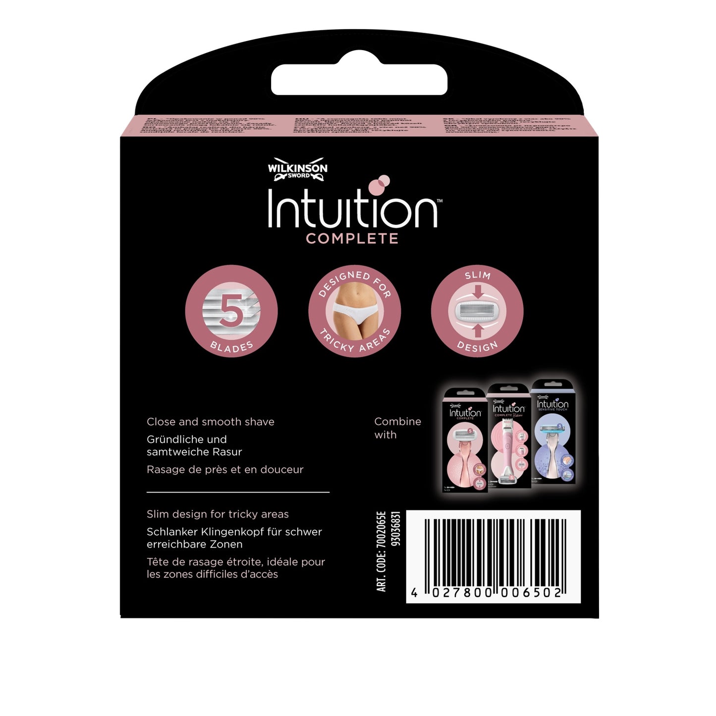 WILKINSON Intuition Complete Damen-Rasierklingen