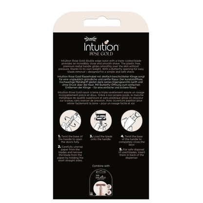 WILKINSON Intuition Roségold Damenrasierer