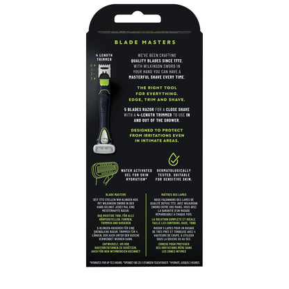 Rasierer Körper- und Intimrasierer Hydro Trim &amp; Shave WILKINSON