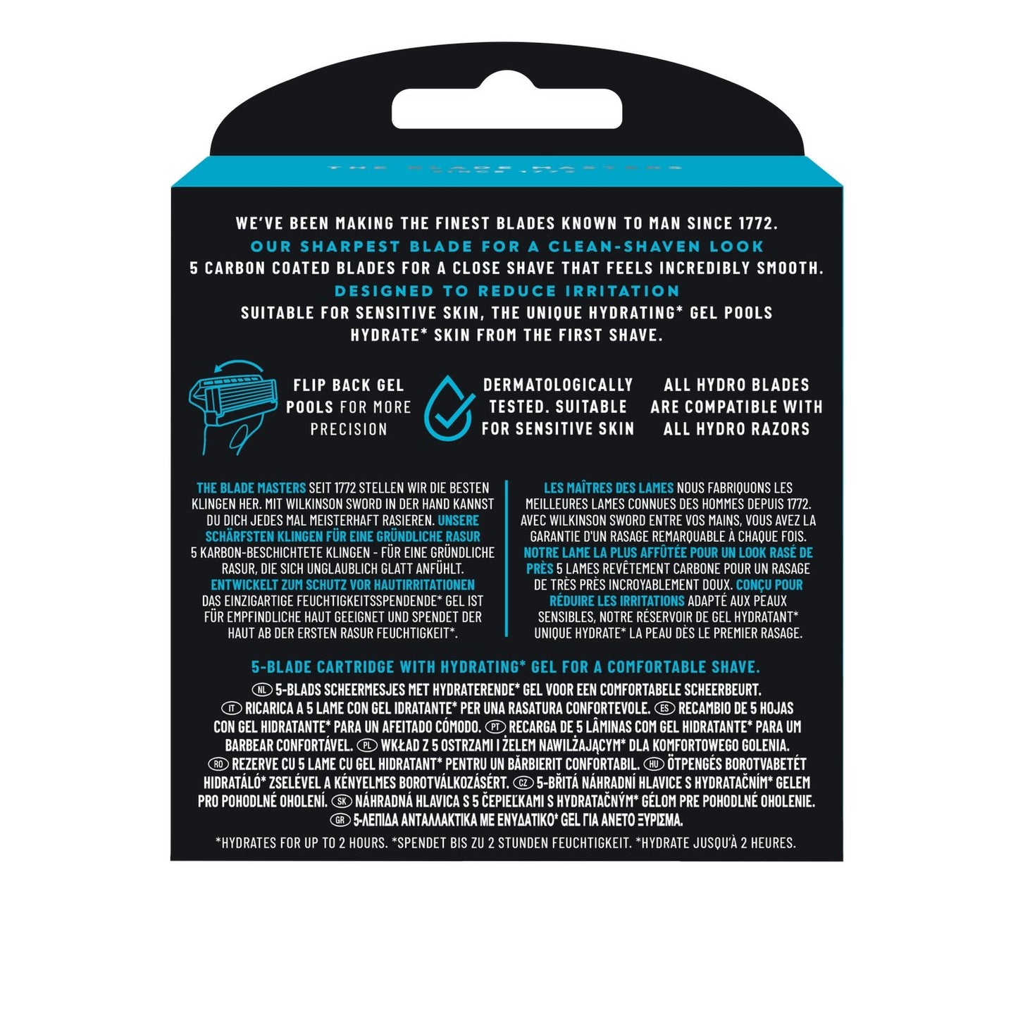 Lames de Rasoir pour Homme Hydro 5 Regular WILKINSON