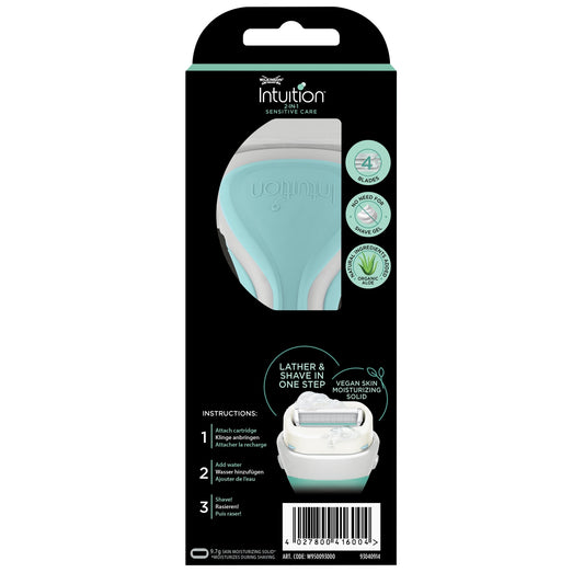 Women's Razor Sensitive Care 2-in-1 Soap Aloe Vera and Vitamin E WILKINSON