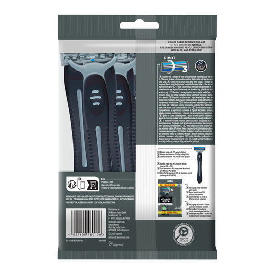 Rasoir Jetable 3 Lames pour Homme Aloe Vera Extra WILKINSON
