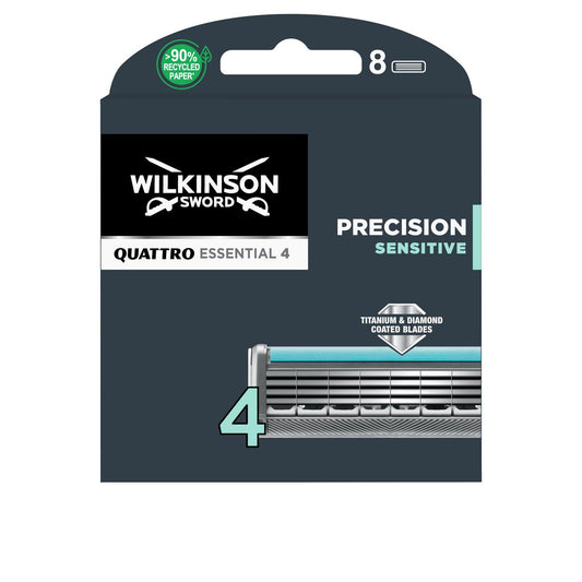 WILKINSON Quattro Titanium Sensitive Herren-Rasierklingen