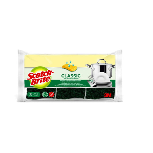 Eponge à Récurer Super Absorbante SCOTCH BRITE