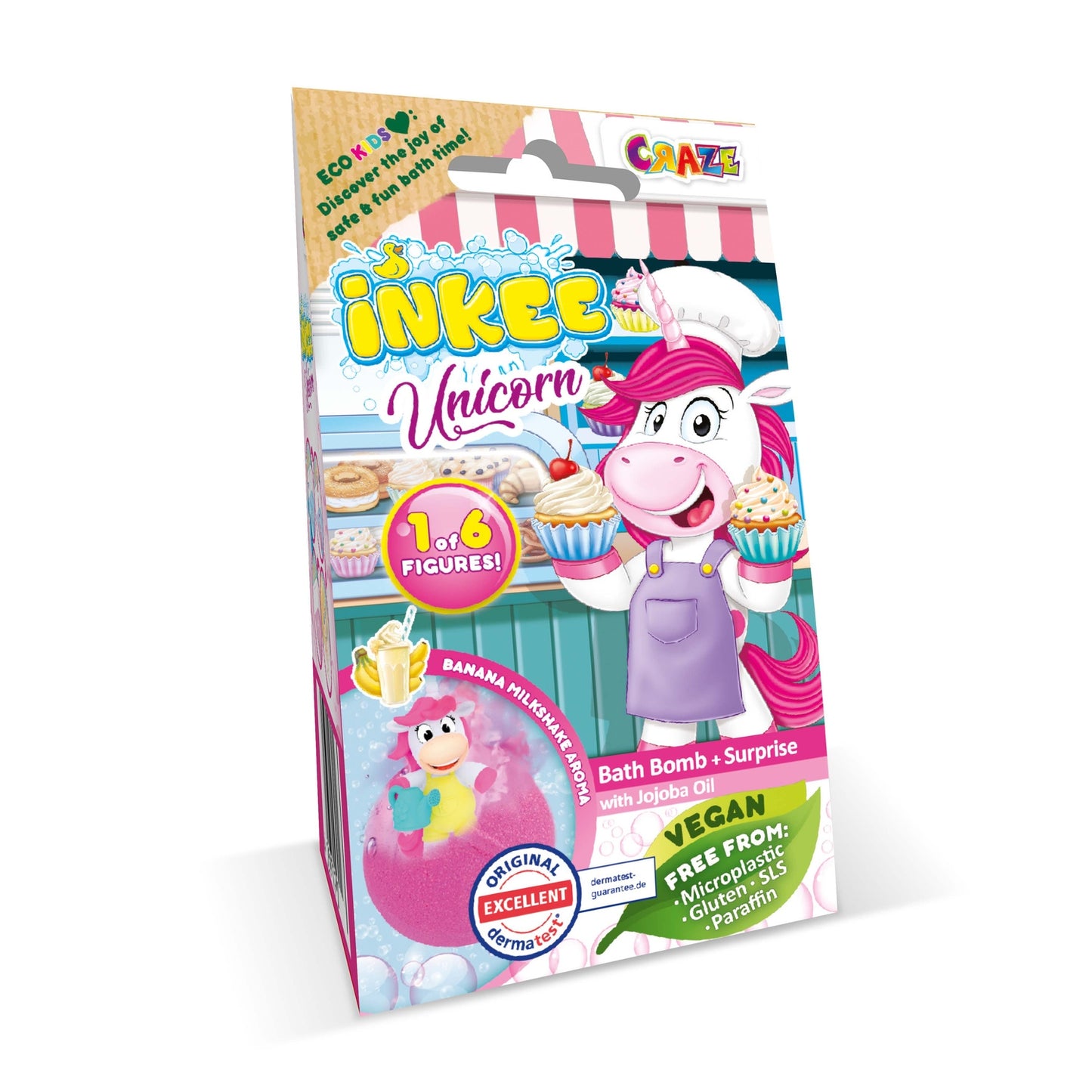 Bombe de Bain avec Figurine Unicorn CRAZY 