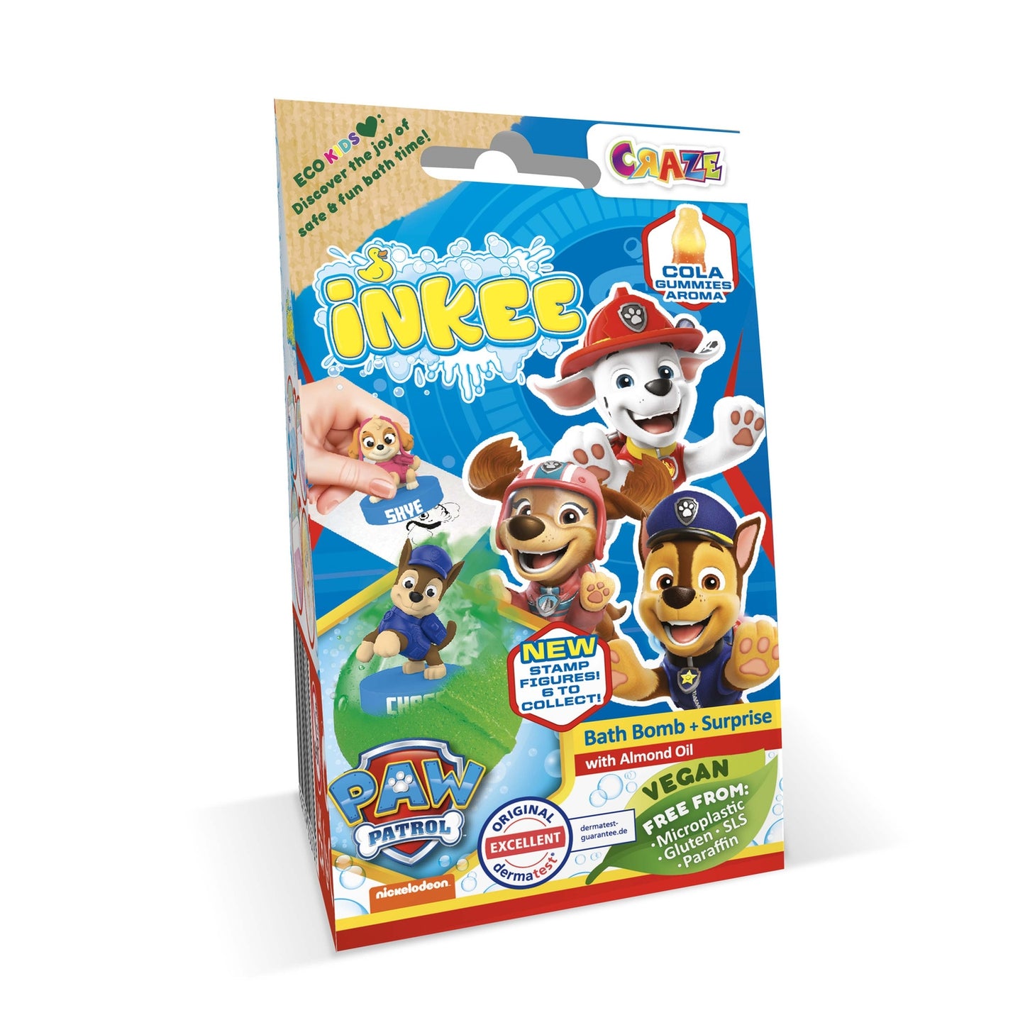 Bombe de Bain avec Figurine Paw Patrol CRAZY 