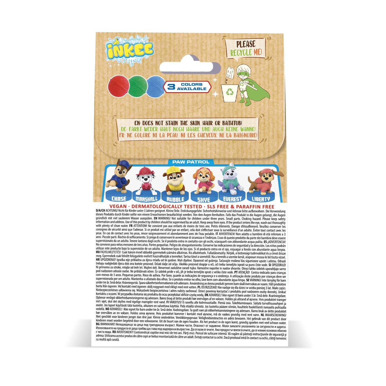 Bombe de Bain avec Figurine Paw Patrol CRAZY 