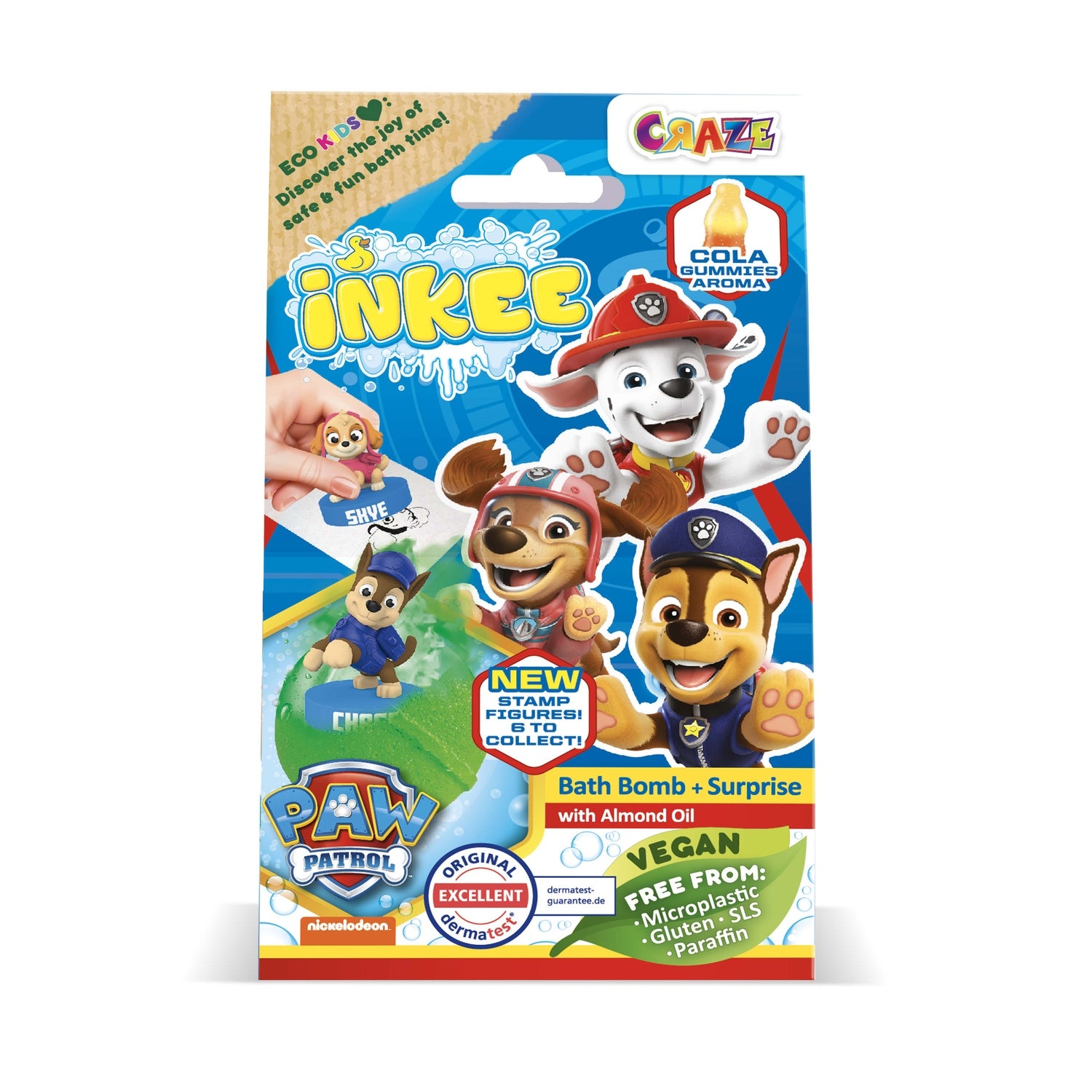 Bombe de Bain avec Figurine Paw Patrol CRAZY 