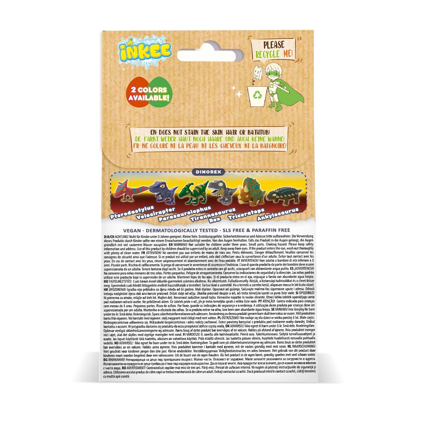 Bombe de Bain avec Figurine Dino CRAZY 