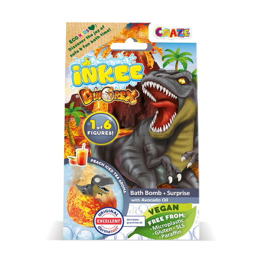 Bombe de Bain avec Figurine Dino CRAZY 