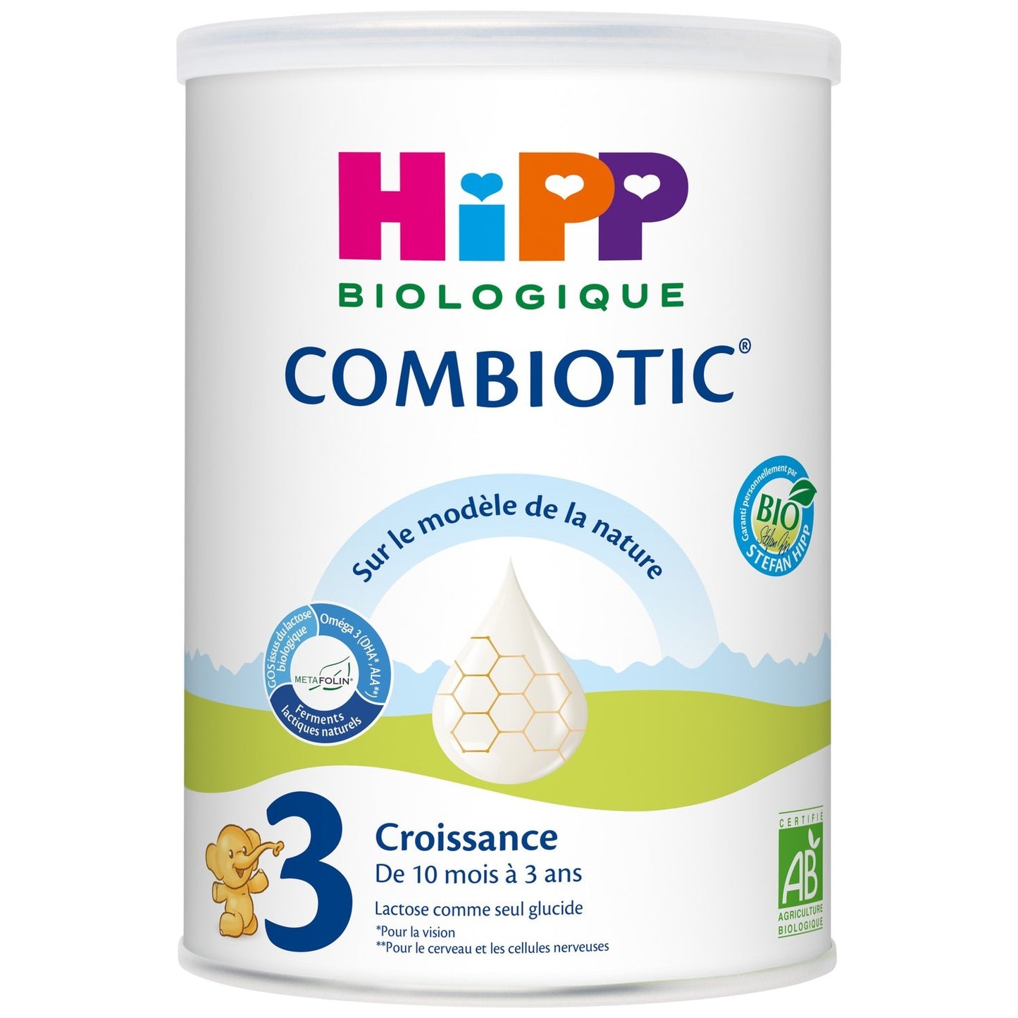 Organic Baby Milk Powder for Growth 3rd Age From 10 Months COMBIOTIC® HIPP BIOLOGIQUE