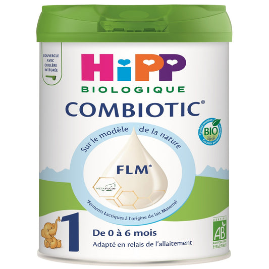 Lait bébé en poudre 1er âge Dès La Naissance Combiotic HIPP BIOLOGIQUE 