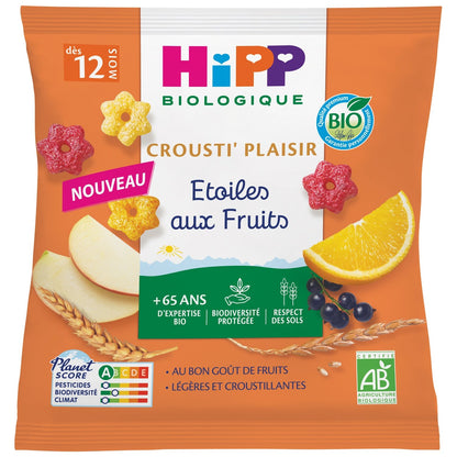 Biscuits Bébé Dès 12 Mois Saveur Fruits Bio HIPP BIOLOGIQUE