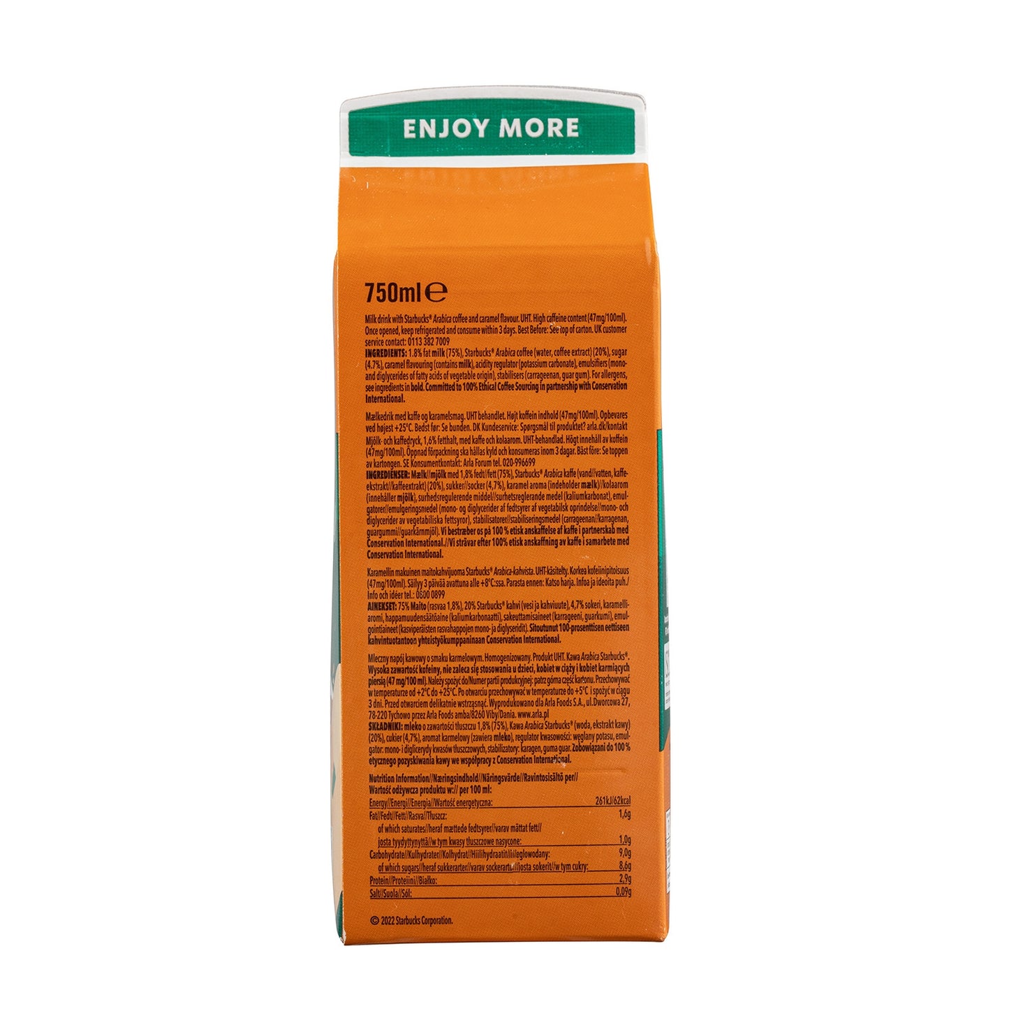 Boisson Caramel Macchiato STARBUCKS 