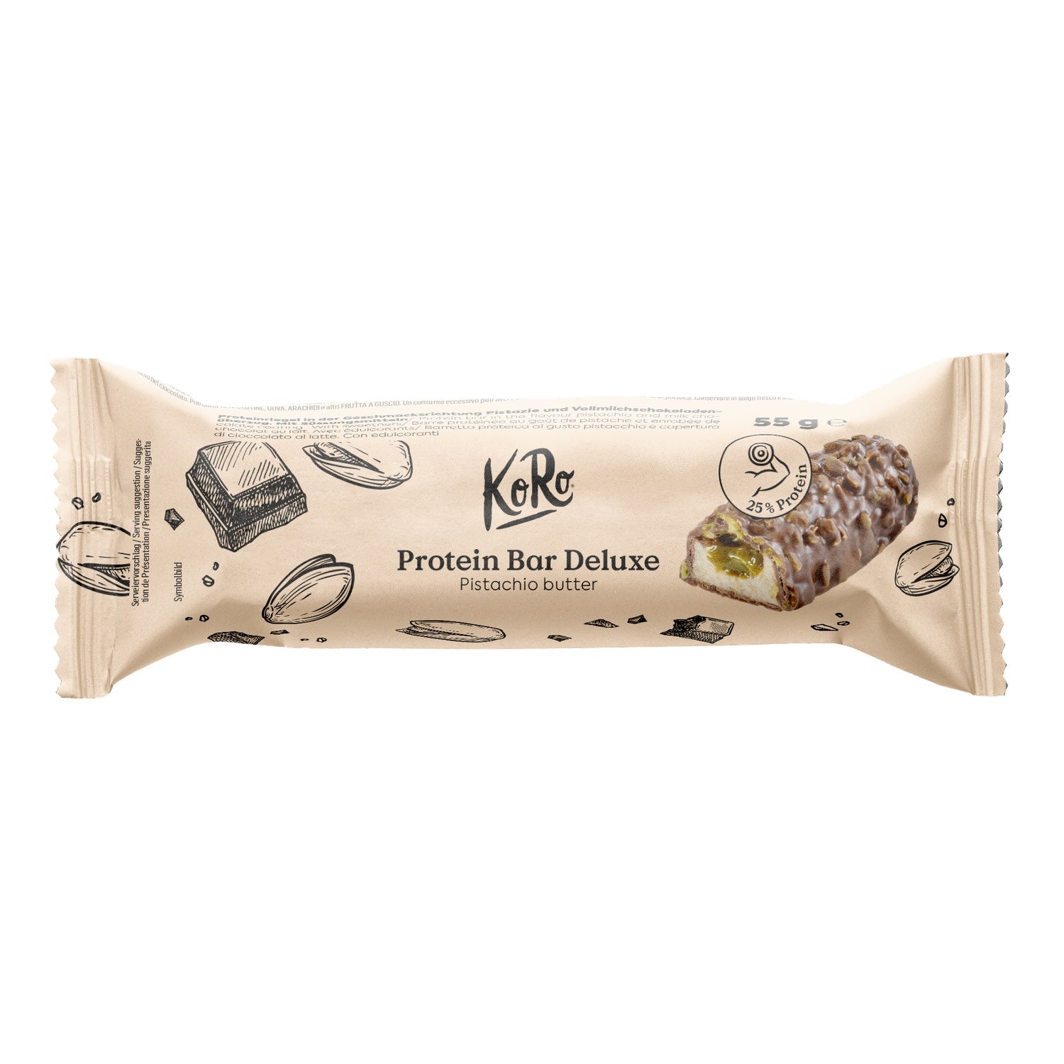 Barre Protéinée Pistache KORO 
