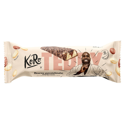 Barre Protéinée Deluxe Teddy Beurre de Cacahuètes KORO