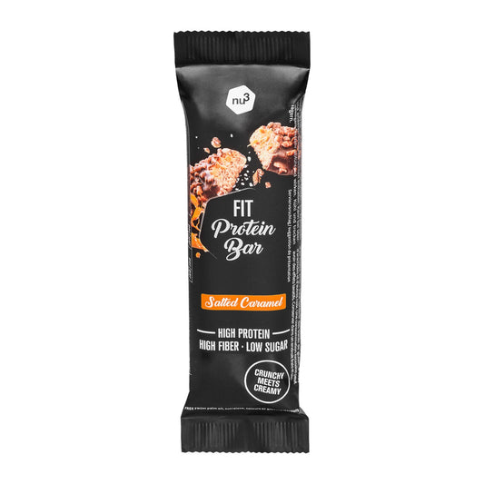 Barre Protéinée Chocolat Caramel Salé NU3