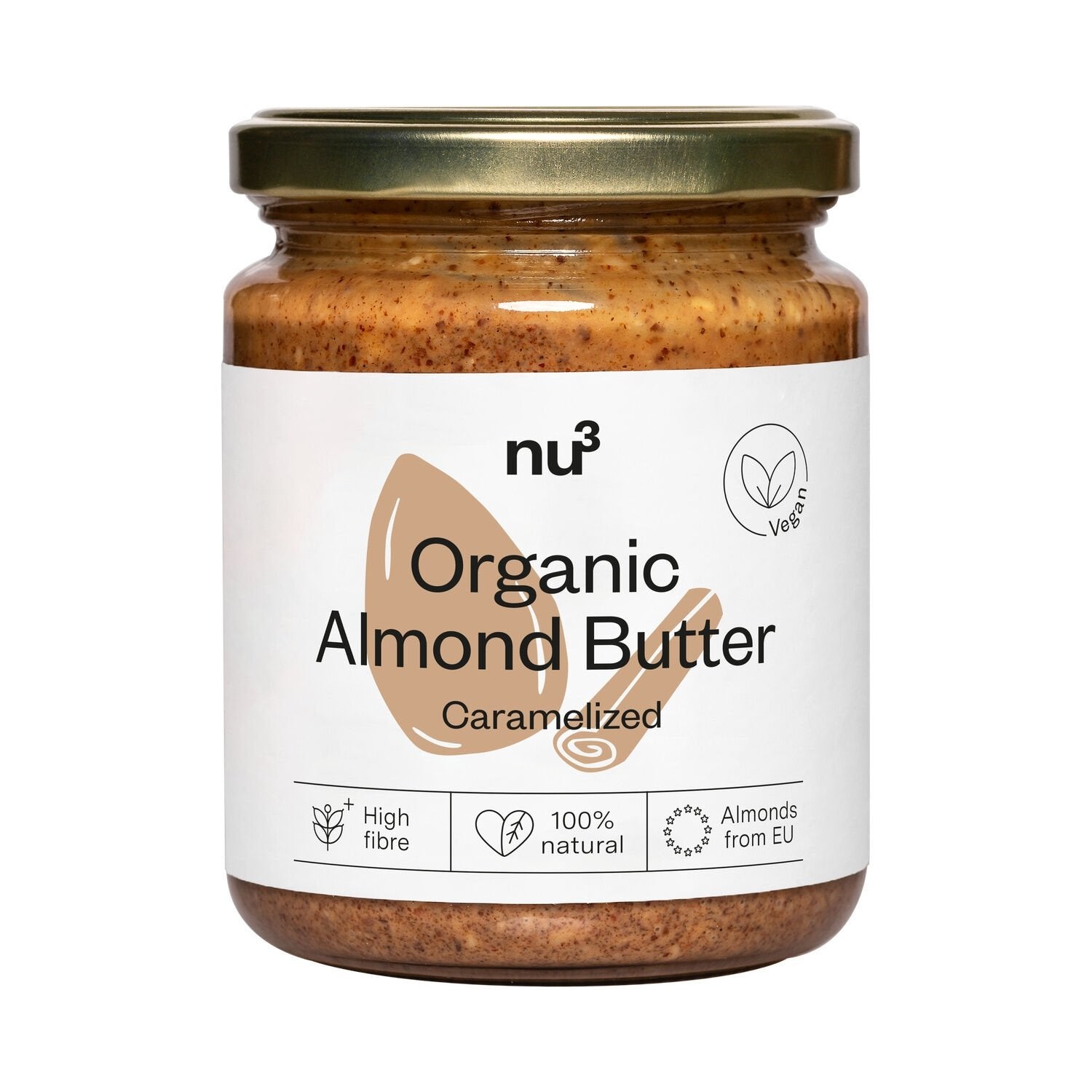 Beurre d'Amandes Caramélisées Bio FIT le pot de 250g