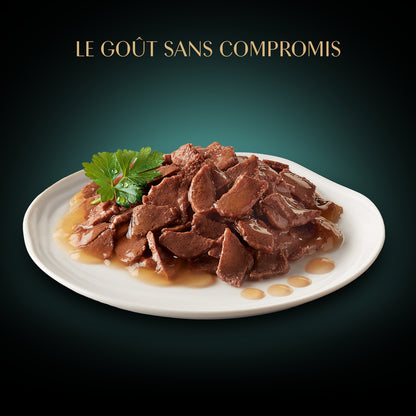 Pâtée pour Chat Adulte en Sauce Poulet Boeuf Agneau Délices du Jour SHEBA