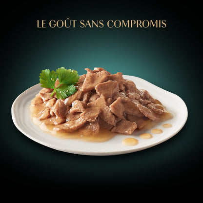 Pâtée pour Chat Adulte en Sauce au Poulet, à la Volaille & Dinde SHEBA