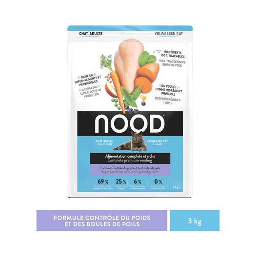 Croquettes pour Chat Adulte au Poulet & aux Légumes NOOD