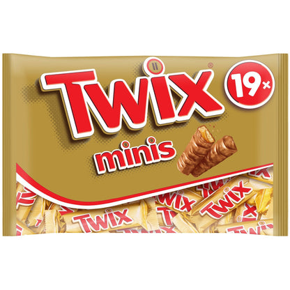 TWIX Mini Cookie Schokoriegel mit Karamell-Topping