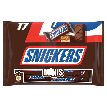 Barres Chocolatées Minis Fourrées Cacahuètes et Caramel SNICKERS