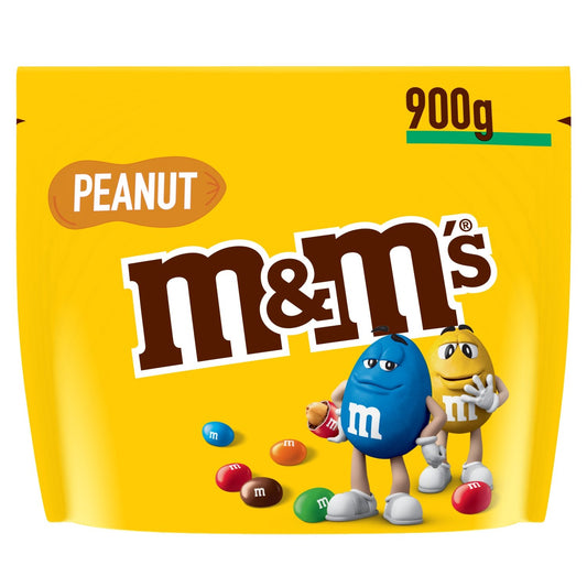 Bonbons Chocolats Lait Cacahuète M&MS le paquet de 900g