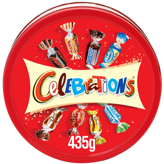 Assortiment de Chocolats Papillotes CELEBRATIONS - Gamme de Noël 2025 la boîte de 435g