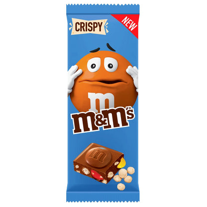 Tablette de Chocolat et Riz Soufflé M&M'S CRISPY