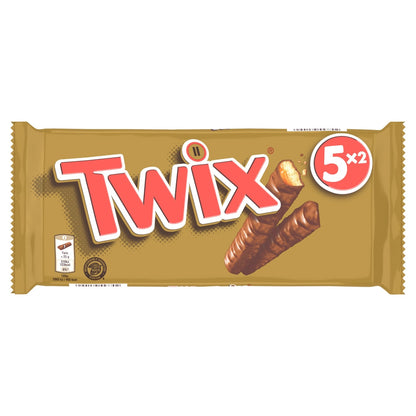 Barres Chocolatées Caramel TWIX 