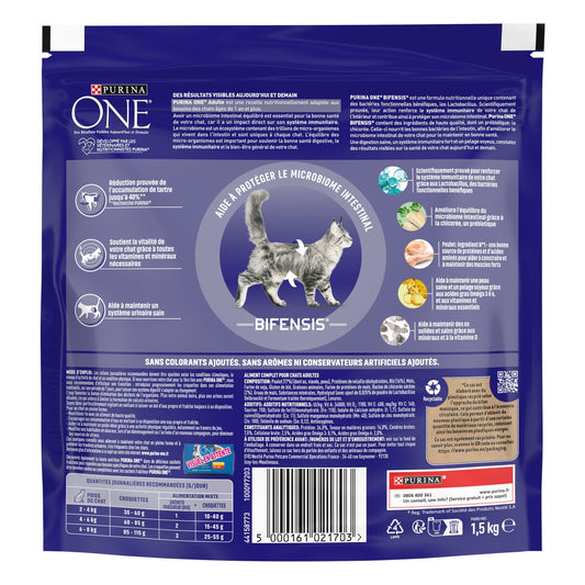 Purina One Adult Katzenfutter mit Hühnchen Bifensis