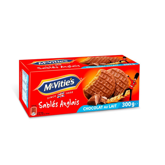 MC VITIE'S Milk Chocolate Shortbread Cookies