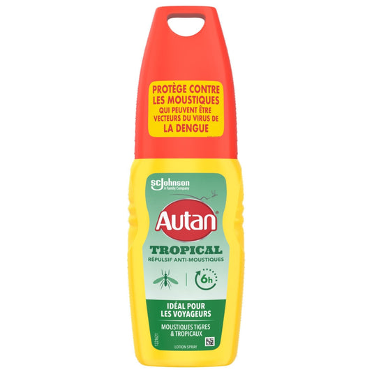 Anti-Moustique Lotion Tropical AUTAN le flacon de 100mL