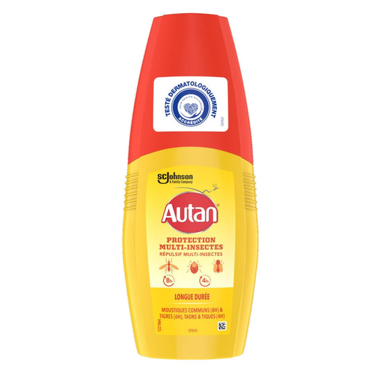 Répulsif Multi Insectes Longue Durée AUTAN le flacon de 100mL