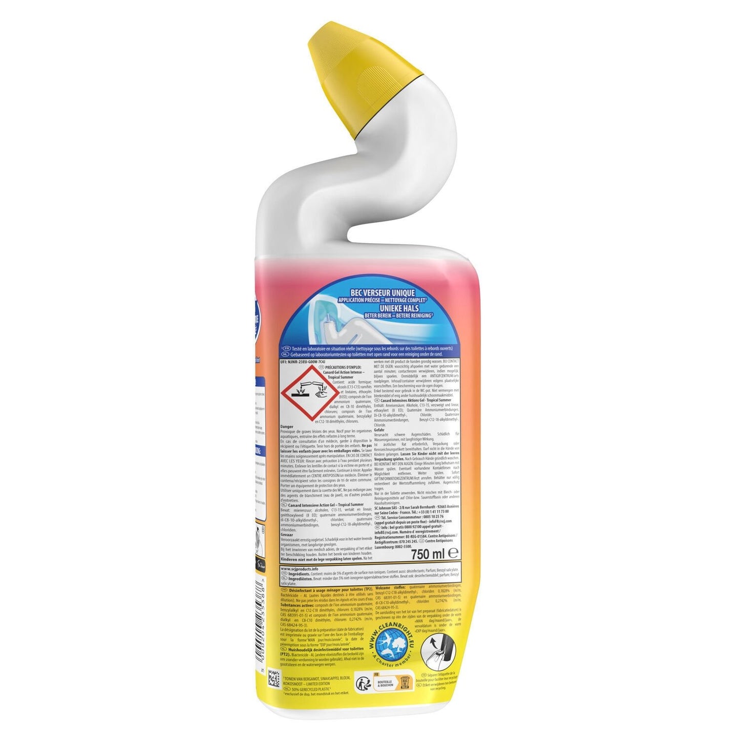 Cosmic Peach Toilet Gel DUCK WC