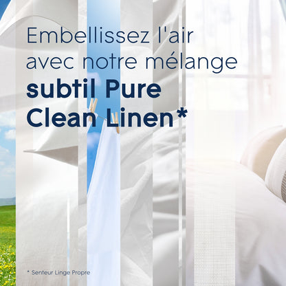 GLADE Pure Clean Linen Sense &amp; Spray Essential Oil Refill Air Freshener