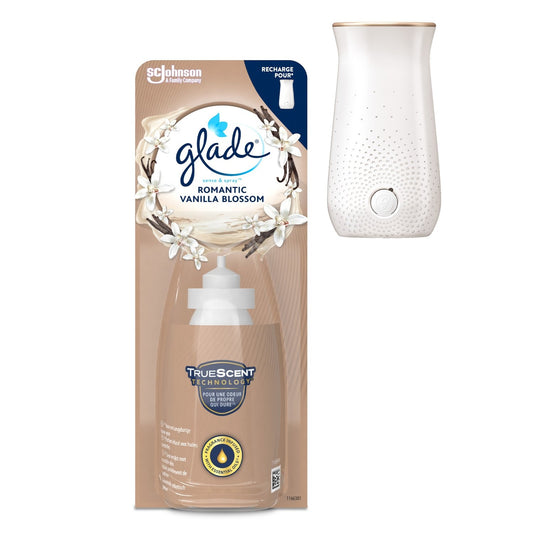 Désodorisant Recharge Vanille Huiles Essentielles Sense And Spray GLADE la recharge de 18mL