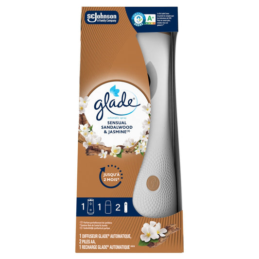 GLADE Sandalwood and Jasmine Essential Oil Diffuser Refill