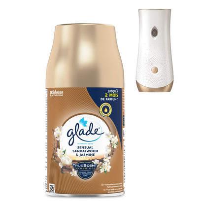 GLADE Sandalwood &amp; Jasmine Auto Refill Air Freshener with Essential Oils