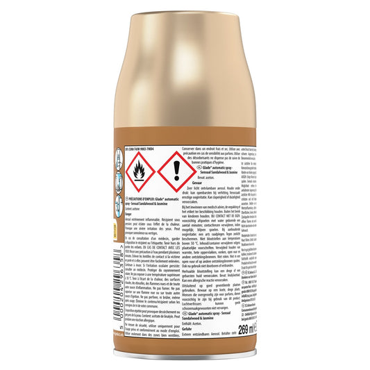GLADE Sandalwood &amp; Jasmine Auto Refill Air Freshener with Essential Oils