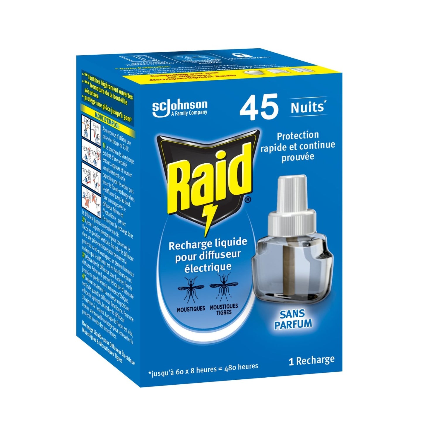 Liquid Refill for RAID Electric Mosquito Repellent Diffuser