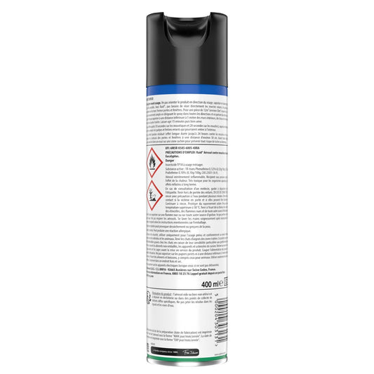 Anti-Insecte Mouches et Moustiques 2en1 Action Rapide et Longue Durée aux Huiles Essentielles d'Eucalyptus RAID