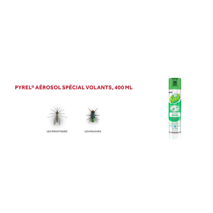 PYREL Fast-Acting Fragrance-Free Flying Insect Repellent
