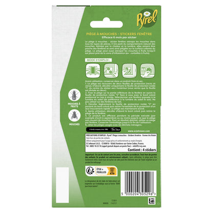 Anti-Mouches Stickers Fenêtres Sans Parfum Ajouté PYREL