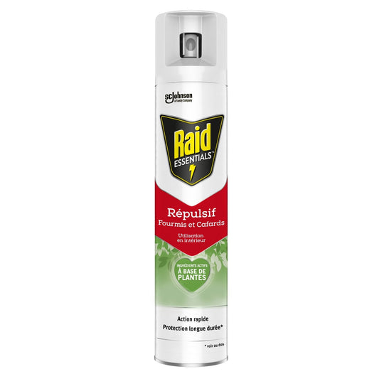 Anti-Rampants Spray A Base de Plantes Action Rapide Essentials RAID le spray de 300mL