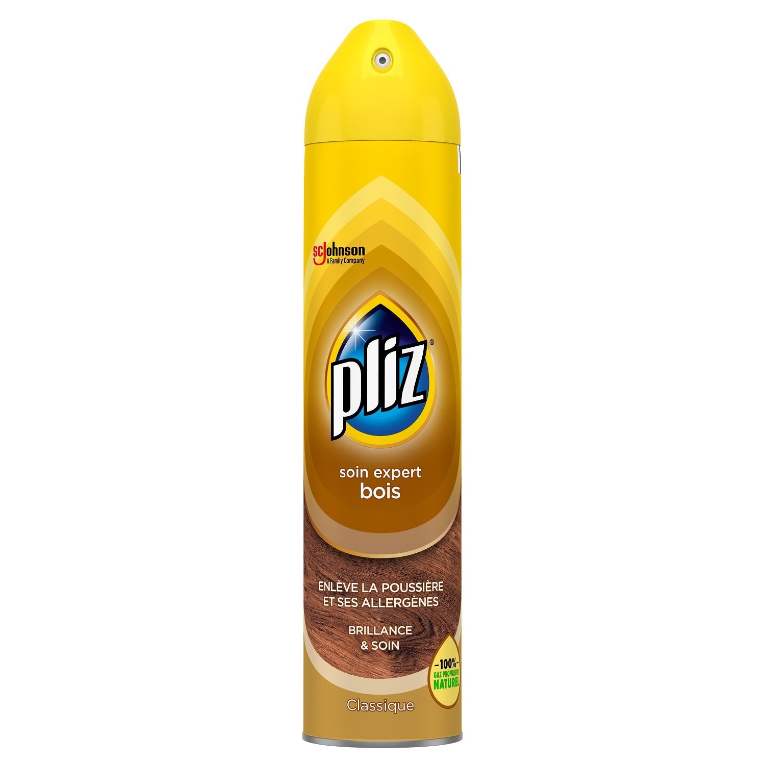 Nettoyant Ménager Multi-Surfaces Bois Brillance et Soin Classique PLIZ 