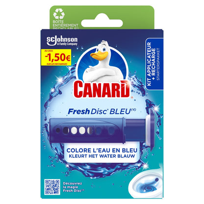 Bloc WC Fresh Disc Eau Bleue CANARD WC 