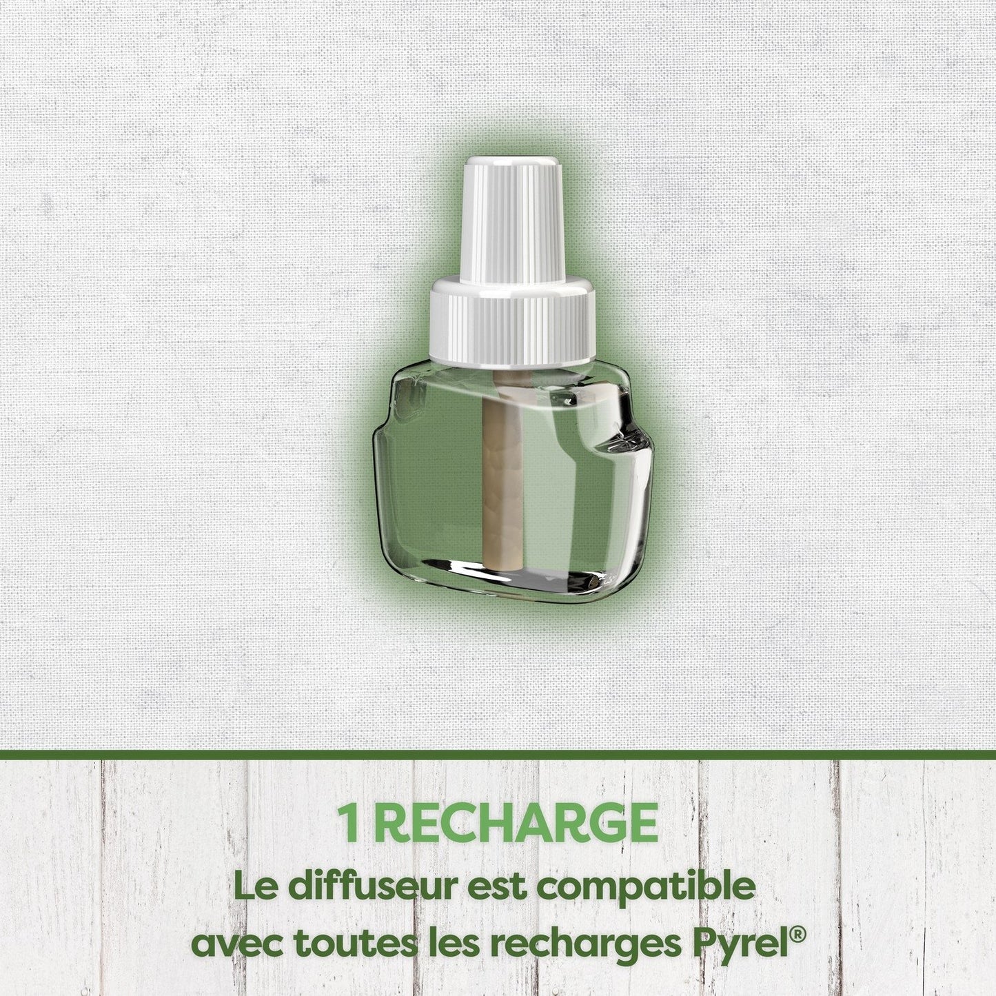 Anti-Moustiques Répulsif Recharge Liquide Agrumes Boisés Protection Continue PYREL